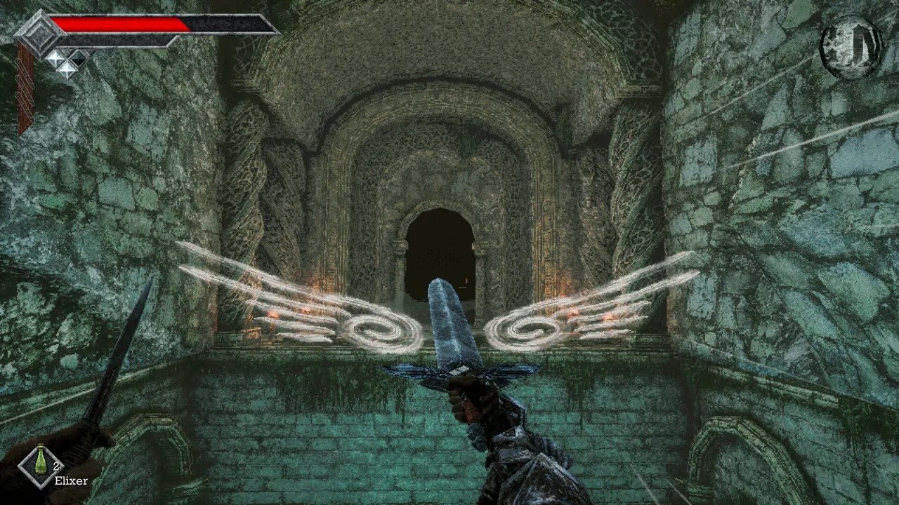 Queen's Domain — Cemetery Precipice: Find the Second Wind Gem and Light Two Beacons